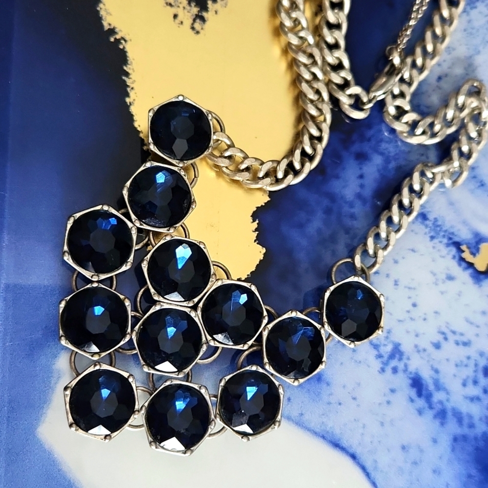 Gorgeous "Sapphire" Necklace